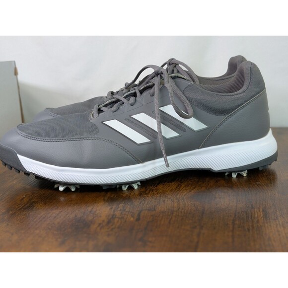 Adidas Tech Response 3.0 GV6889 Grey Four White Grey Three Men Golf Shoes sz14 - Picture 2 of 16